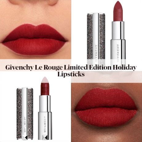 givenchy le rouge luminous holiday lipstick